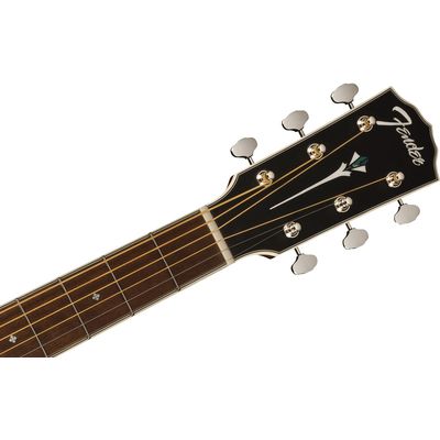 Гитара электроакустическая Fender PD-220E Mahagony Aged Cognac Burst, изображение 4