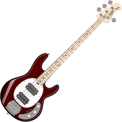 Бас-гитара Sterling by MusicMan StingRay Ray4HH Candy Apple Red
