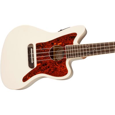 Укулеле Fender Fullerton Jazzmaster Uke Olympic White, изображение 3