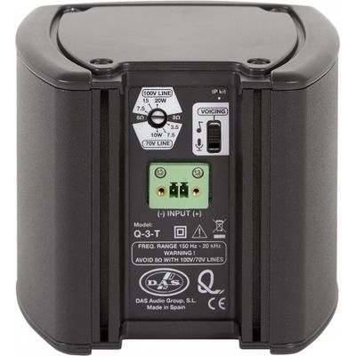 Пассивная акустическая система DAS Audio Q-3-T Black