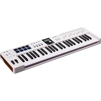 MIDI-клавиатура Arturia KeyLab Essential 49 MK3 White, Цвет: Белый, Количество клавиш: 49, изображение 2
