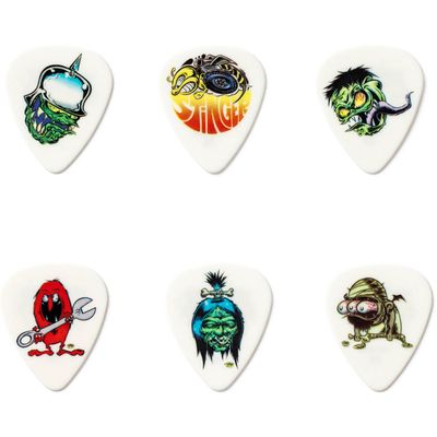 Набор медиаторов Dunlop BL111T.60 Dirty Donny 1 Blackline Art Picks