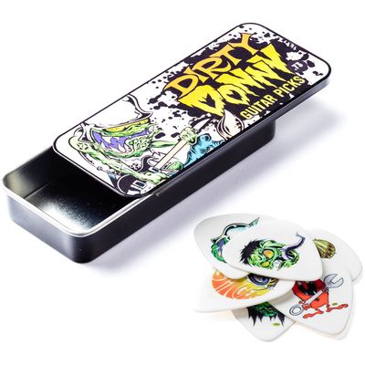 Набор медиаторов Dunlop BL111T1.0 Dirty Donny 1 Blackline Art Picks