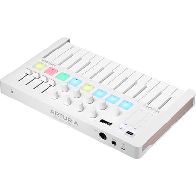 MIDI-клавиатура Arturia MiniLab 3 Alpine White, изображение 2
