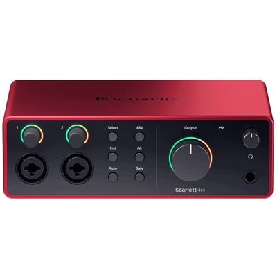 Аудиоинтерфейс Focusrite Scarlett 4i4 4th gen