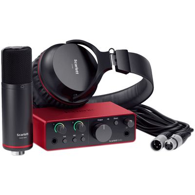 Студийный комплект Focusrite Scarlett Solo Studio 4th genСтудийный комплект Focusrite Scarlett Solo Studio 4th genСтудийный комплект Focusrite Scarlett Solo Studio 4th gen