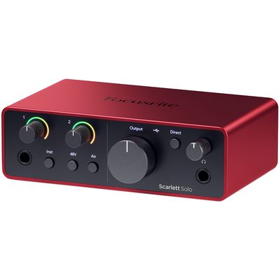 Студийный комплект Focusrite Scarlett Solo Studio 4th gen