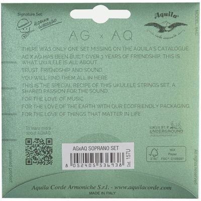 Струны для укулеле Aquila AGxAQ 164U, изображение 2