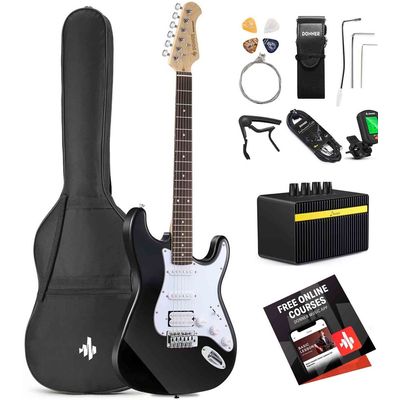 Электрогитара Donner DST-100 Black, изображение 4