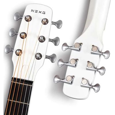 Гитара трансакустическая Enya NEXG White, изображение 7