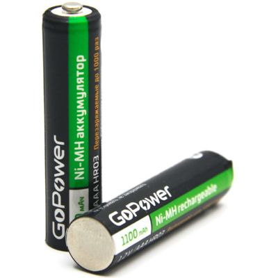 Аккумуляторы GoPower 00-00015316 ААА/НR03 Ni-MH, изображение 2
