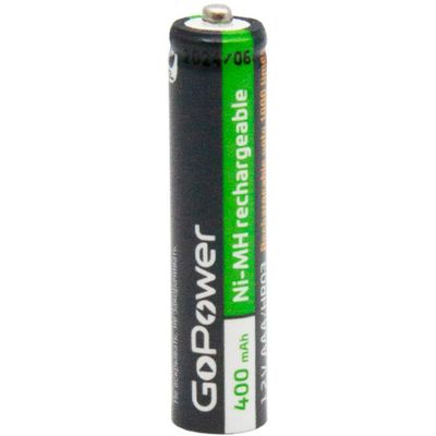 Аккумуляторы GoPower 00-00018319 ААА/НR03 Ni-MH, изображение 2