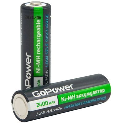 Аккумуляторы GoPower 00-00018320 AA/HR6 Ni-MH, изображение 3
