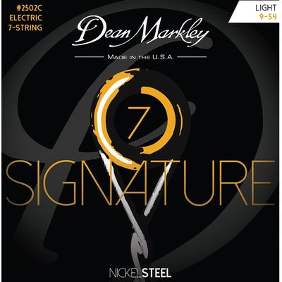 Струны для электрогитары Dean Markley 2502C Signature 9-54