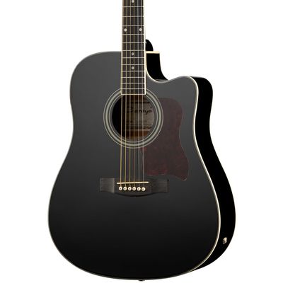 Гитара электроакустическая Caraya F641EQ-BK, изображение 3