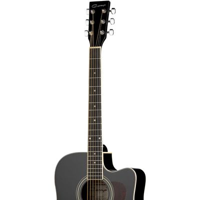Гитара электроакустическая Caraya F641EQ-BK, изображение 5