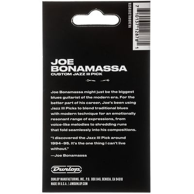 Набор медиаторов Dunlop PVP121 Bonamassa Variety Pick Pack