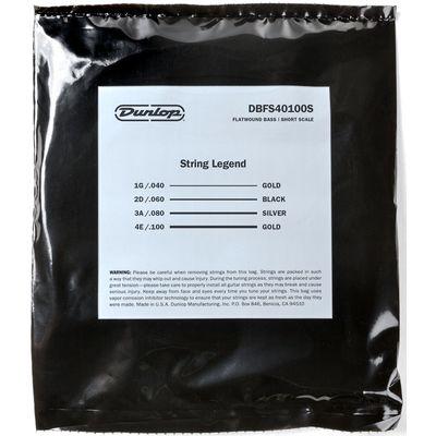 Струны для бас-гитары Dunlop DBFS40100S 40-100, изображение 3