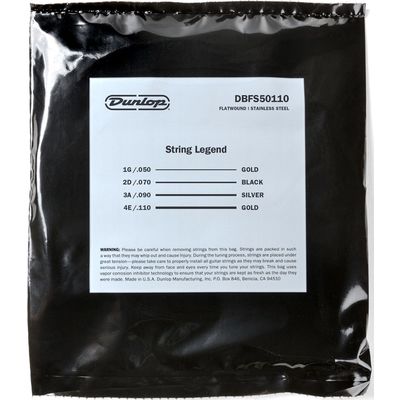 Струны для бас-гитары Dunlop DBFS50110 50-110, изображение 3