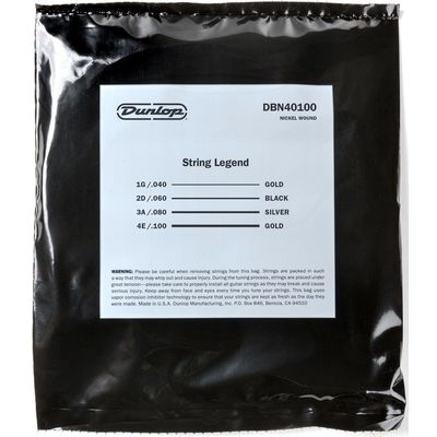 Струны для бас-гитары Dunlop DBN40100 40-100, изображение 3