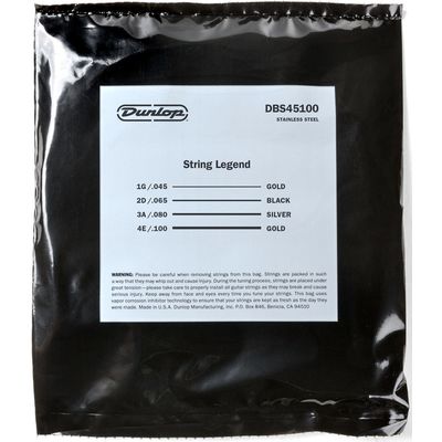 Струны для бас-гитары Dunlop DBS45100 45-100, изображение 3