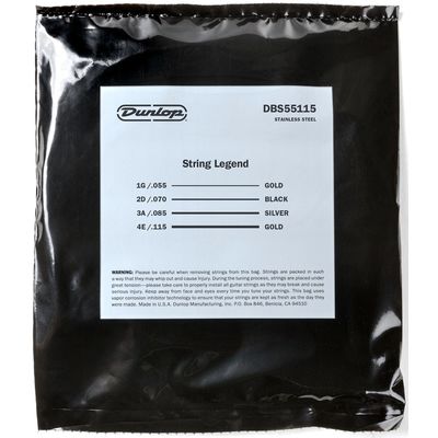 Струны для бас-гитары Dunlop DBS55115 55-115, изображение 3
