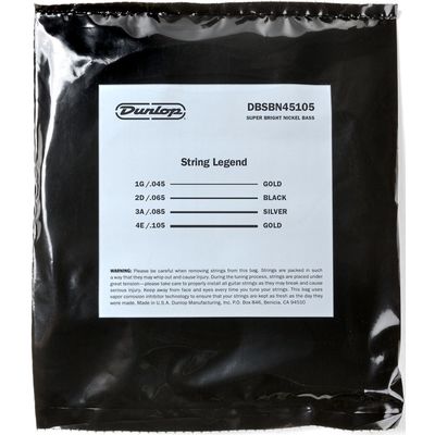 Струны для бас-гитары Dunlop DBSBN45105 45-105, изображение 3