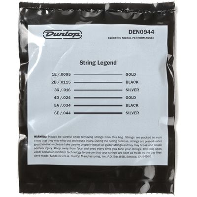 Струны для электрогитары Dunlop DEN09544 9.5-44, изображение 3