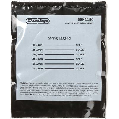Струны для электрогитары Dunlop DEN1150 11-50, изображение 3