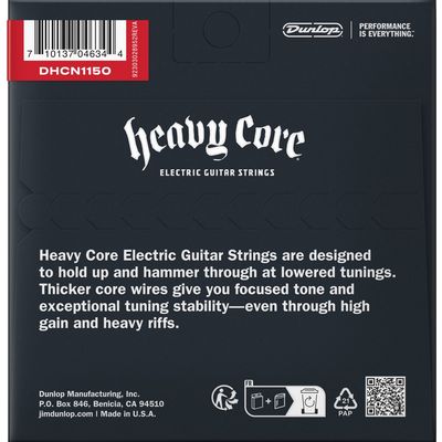 Струны для электрогитары Dunlop DHCN1150 11-50, изображение 2