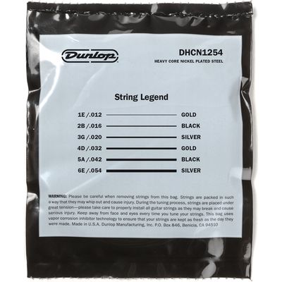 Струны для электрогитары Dunlop DHCN1254 12-54, изображение 3