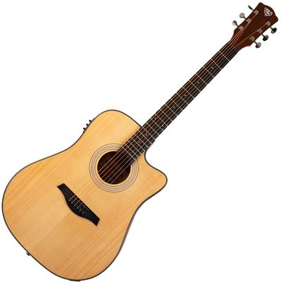 Гитара электроакустическая Rockdale Aurora D5 C NAT E Gloss