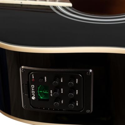 Гитара электроакустическая Rockdale Aurora D6 C BK E Gloss, изображение 10