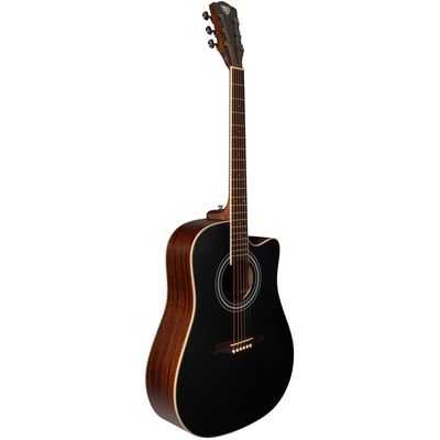 Гитара акустическая Rockdale Aurora D6 C BK Satin, изображение 2