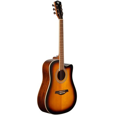 Гитара акустическая Rockdale Aurora D6 C SB Gloss, изображение 2