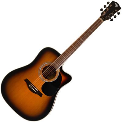 Гитара акустическая Rockdale Aurora D6 C SB Satin