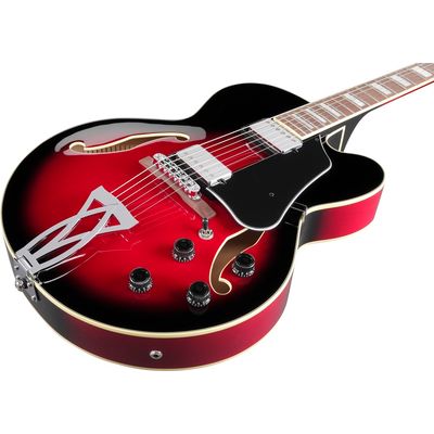 Полуакустическая гитара Ibanez AF75-TRS, изображение 6