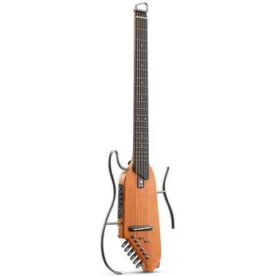 Гитара электроакустическая Donner HUSH-1 Mahogany, изображение 2