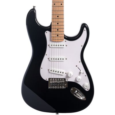 Электрогитара Rockdale Stars Plus SSS Maple Black, изображение 4