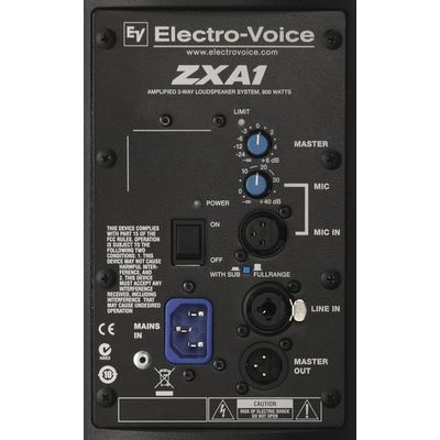 Активная акустическая система Electro-Voice ZXA1-90, изображение 5