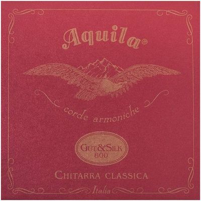 Струны для классической гитары Aquila Gut&Silk 800 75C