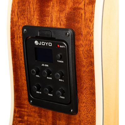 Гитара электроакустическая Rockdale Aurora D6 C NAT E Gloss, изображение 8