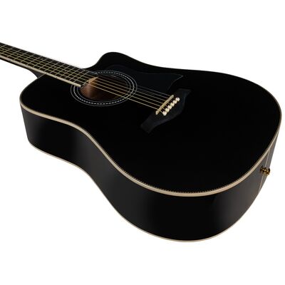 Гитара акустическая Rockdale Aurora D7 C BK Gloss, изображение 7