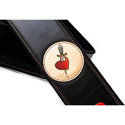 Ремень RightOn Straps Groove Old School Heart, изображение 3