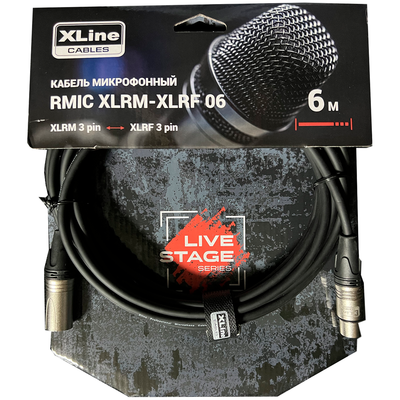 Кабель Xline RMIC XLRM-XLRF 06