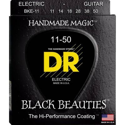 Струны для электрогитары DR Black Beauties BKE-11 11-50
