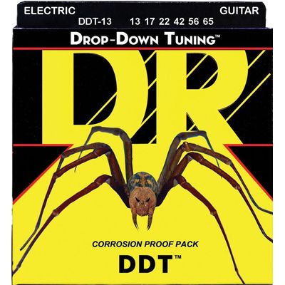 Струны для электрогитары DR Drop-Down Tuning DDT-13 13-65