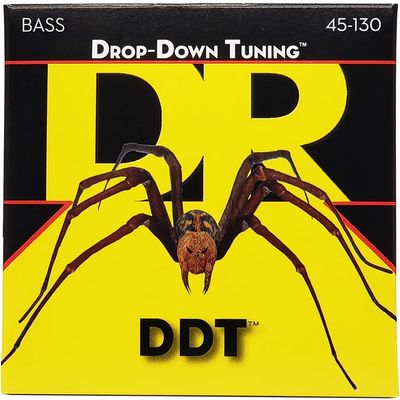 Струны для бас-гитары DR Drop-Down Tuning DDT5-130 45-130