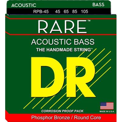 Струны для акустической бас-гитары DR Rare RPB-45 45-105