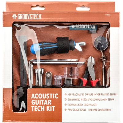Набор для отстройки акустической гитары Dunlop GTATC1 Groovetech Acoustic Guitar Tech Kit